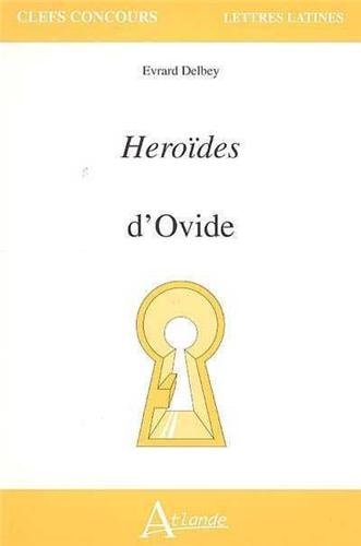 HEROIDES D'OVIDE, de Evrard Delbey | portada del libro