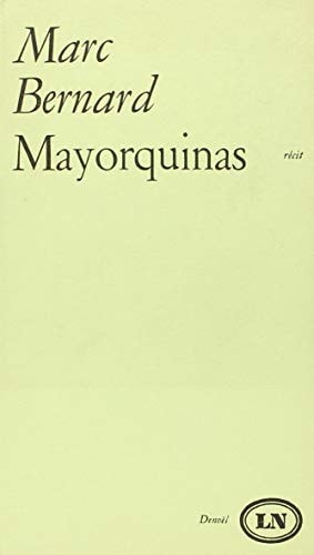 MAYORQUINAS, de Bernard | portada del libro