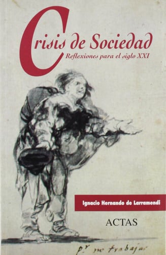 CRISIS DE SOCIEDAD, de HERNANDO DE LARRAMENDI | portada del libro