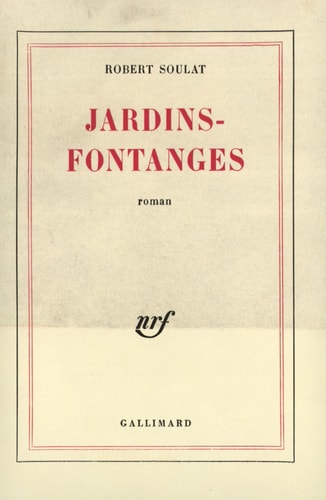 JARDINS FONTANGES, de Soulat | portada del libro
