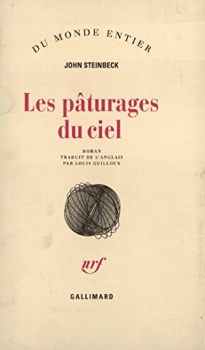 PATURAGES DU CIEL, de John Steinbeck | portada del libro
