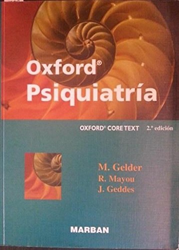 OXFORD. PSIQUIATRIA, de Michael G. Gelder | portada del libro