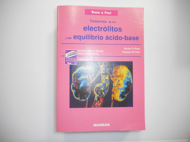 TRASTORNOS DE LOS ELECTROLITOS Y DEL EQUILIBRIO áCIDO-BASE, de Burton David Rose | portada del libro