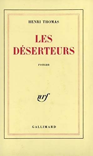 LES DESERTEURS, de Thomas | portada del libro