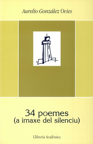 34 poemes (a imaxe del silenciu), de Aurelio González Ovies | portada del libro