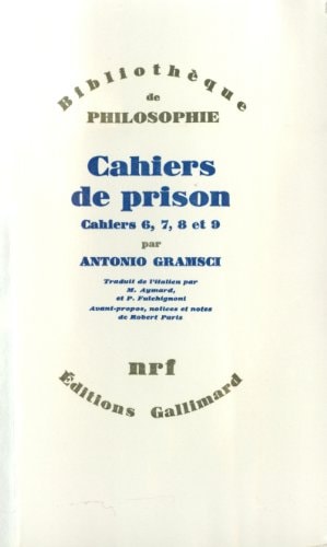 CAHIERS DE PRISON T2 CAHIERS 6 A 9, de Gramsci | portada del libro