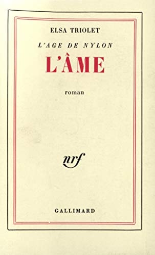 L'AME, de Elsa Triolet | portada del libro