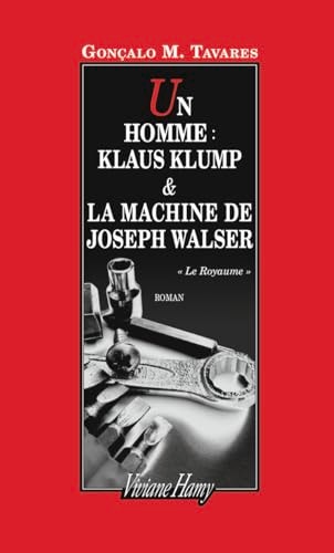 OMME KLAUS KLUMP ET LA MACHI, de Gonçalo M. Tavares | portada del libro