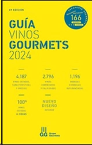 GUIA VINOS GOURMETS 2024, de COLECTIVO CLUB DE GOURMETS | portada del libro
