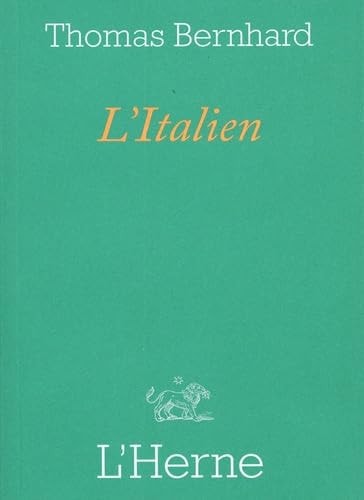 'ITALIEN, de Thomas Bernhard | portada del libro
