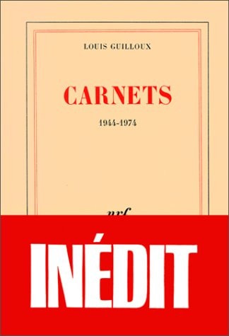 CARNETS, de Louis Guilloux | portada del libro