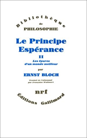 LE PRINCIPE ESPERANCE T2, de Ernst Bloch | portada del libro