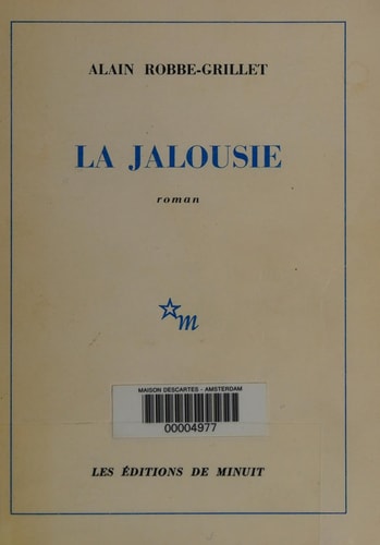 LA JALOUSIE, de Jean Mairet | portada del libro