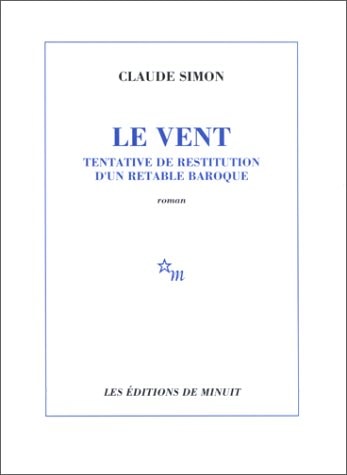 LE VENT, de Simon | portada del libro