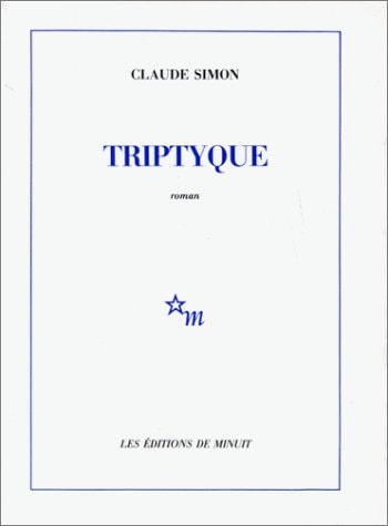 TRIPTYQUE, de Claude Simon | portada del libro