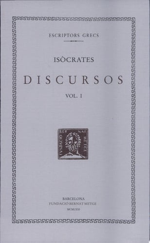 Discursos, vol. I: A Demonic. A Nícocles. Nícocles, de Isòcrates | portada del libro