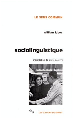SOCIOLINGUISTIQUE, de William Labov | portada del libro