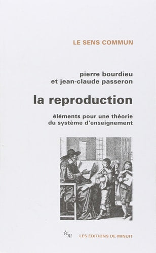 LA REPRODUCTION, de Bourdieu | portada del libro