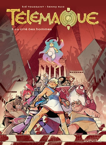 TELEMAQUE TOME 3 LA CITE DES HOMMES, de Kid Toussaint | portada del libro