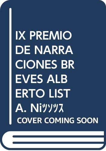 PREMIO NARRACIONES BREVES ALBERTO LISTA IX, de AGUILAR | portada del libro