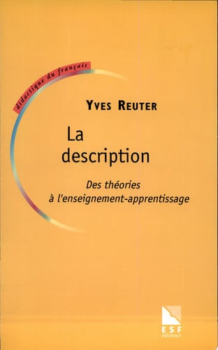 LA DESCRIPTION, de REUTER YVES | portada del libro