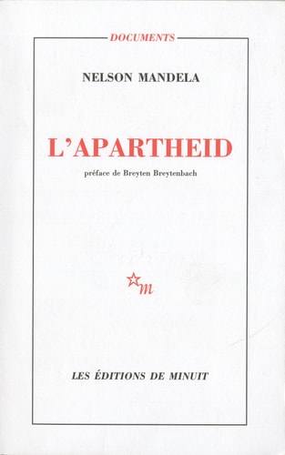 APARTHEID, de Mandela | portada del libro