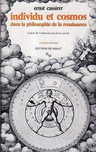 INDIVIDU ET COSMOS, de Ernst Cassirer | portada del libro