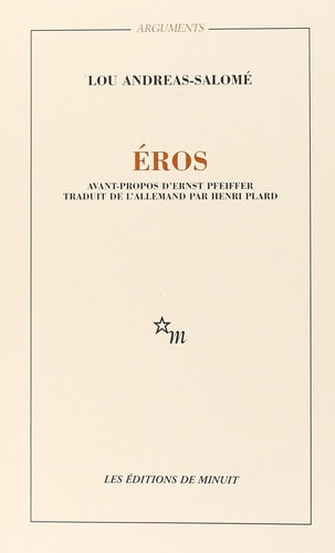EROS, de Lou Andreas-Salomé | portada del libro