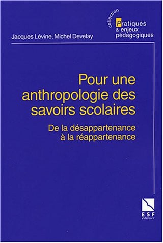 POUR UNE ANTHROPOLOGIE DES SAVOIRS, de LEVINE JACQUES# | portada del libro