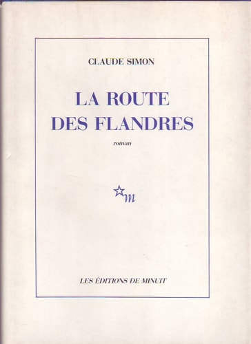 LA ROUTE DES FLANDRES, de Claude Simon | portada del libro