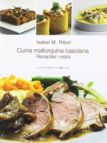 Cuina mallorquina casolana, de Ribot Blanes | portada del libro