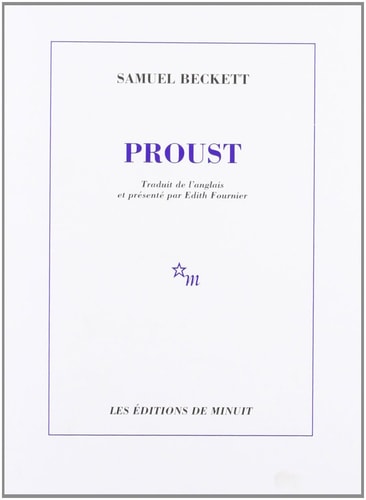 PROUST, de Samuel Beckett | portada del libro