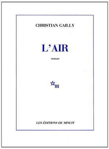 L AIR, de Christian Gailly | portada del libro