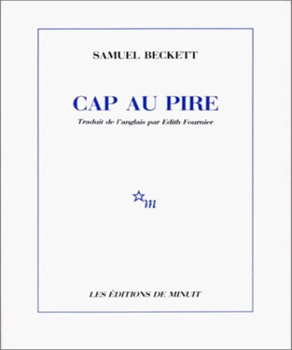 CAP AU PIRE, de Samuel Beckett | portada del libro