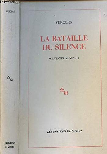 LA BATAILLE DU SILENCE, de Vercors | portada del libro