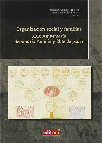 Organización Social y Familias, de CHACON JIMENEZ | portada del libro