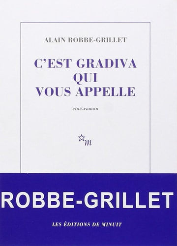 C EST GRADIVA QUI NOUS APPELLE, de Alain Robbe-Grillet | portada del libro
