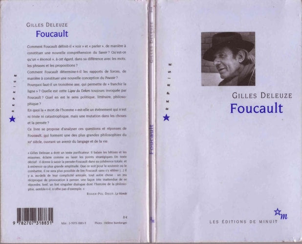 FOUCAULT, de Gilles Deleuze | portada del libro