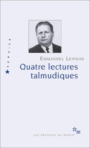 QUATRE LECTURES TALMUDIQUES, de Emmanuel Levinas | portada del libro