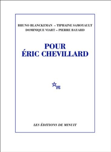 POUR ERIC CHEVILLARD, de Bruno Blanckeman | portada del libro