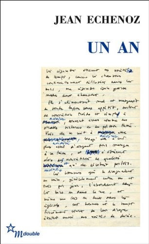 UN AN, de Jean Echenoz | portada del libro