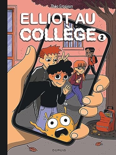 ELLIOT AU COLLEGE TOME 2 RESEAUX ET SENTIMENTS, de Théo Grosjean | portada del libro