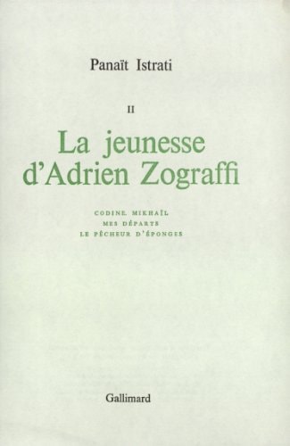OEUVRES T2, de Panaït Istrati | portada del libro