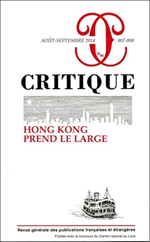 REVUE CRITIQUE 807 808, de Philippe Roger | portada del libro