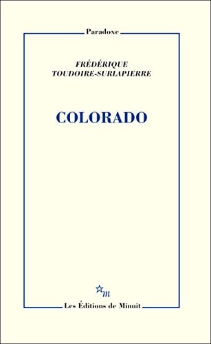 COLORADO, de Frédérique Toudoire-Surlapierre | portada del libro