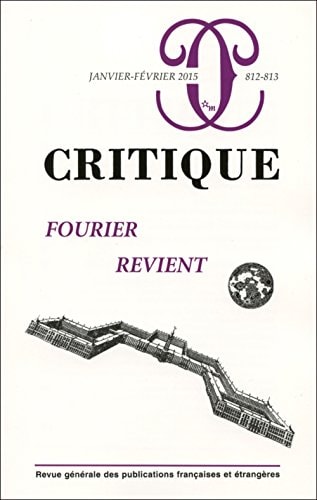 REVUE CRITIQUE 812 813 FOURIER REVIENT, de COLLECTIF | portada del libro