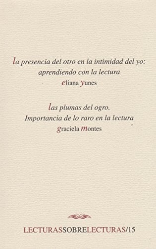 PRESENCIA DEL OTRO EN LA INTIMIDAD DEL, de YUNES | portada del libro