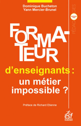 FORMATEUR D ENSEIGNANTS UN METIER IMPOSSIBLE, de BUCHETON#MERCIE | portada del libro