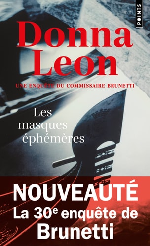 LES MASQUES EPHEMERES, de Donna Leon | portada del libro
