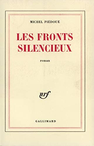 LES FRONTS SILENCIEUX, de Piédoue | portada del libro